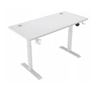 Elektrickývýškovonastaviteľnýstôl72-117cm-bielyŠírka:60cm|Dĺžka:140cm