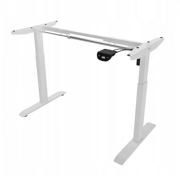 Elektrickývýškovonastaviteľnýstôl72-117cm-bielyŠírka:60cm|Dĺžka:140cm