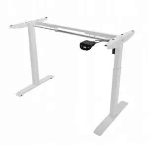 Elektrickývýškovonastaviteľnýstôl72-117cm-bielyŠírka:60cm|Dĺžka:140cm