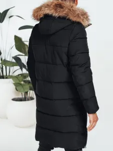 Prešívaná dlhá parka pre pánov
