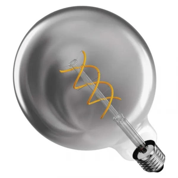 EMOS LED žiarovka DECO dymová G125 teplá biela