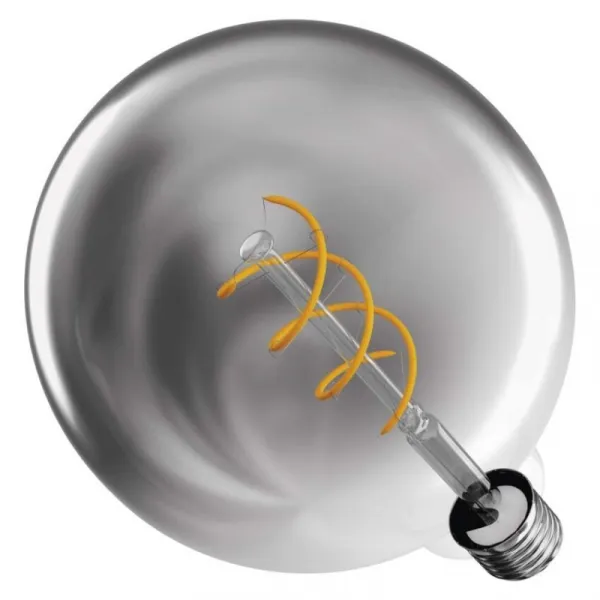 EMOS LED žiarovka DECO dymová G125 teplá biela