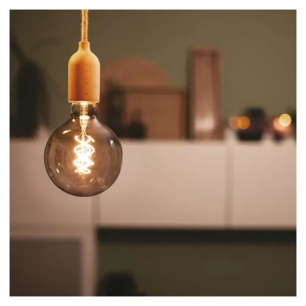EMOS LED žiarovka DECO dymová G125 teplá biela