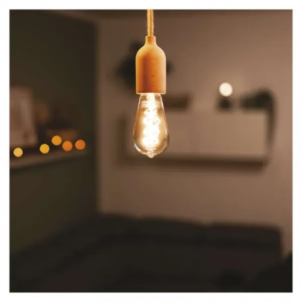 EMOS LED žiarovka DECO dymová ST64 teplá biela
