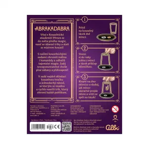 ABRAKADABRA - Minca cez sklo ALBI