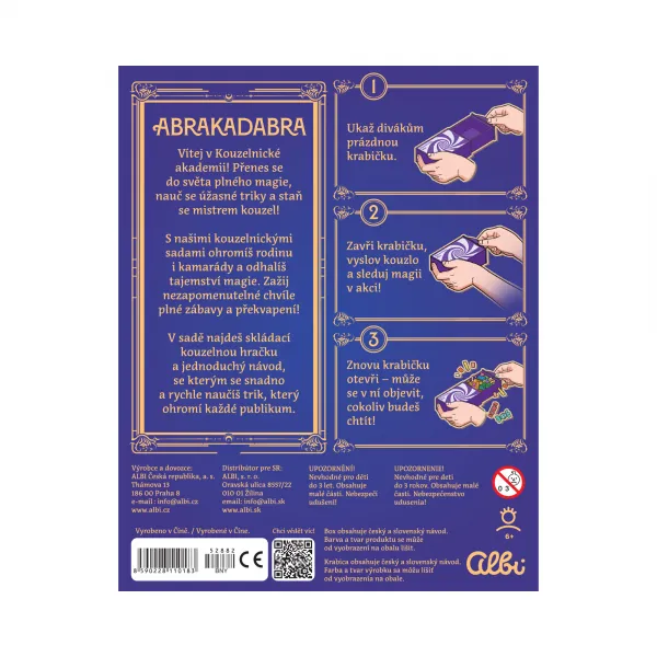 ABRAKADABRA - Tajomná krabička ALBI