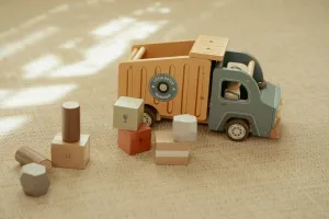 Little Dutch Drevené auto s vyklápačkou | FSC drevo