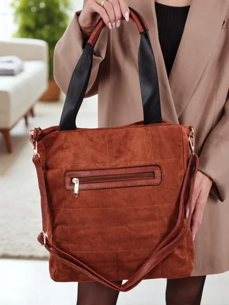 Resti Women's shopper bag eco suede Twilight Life