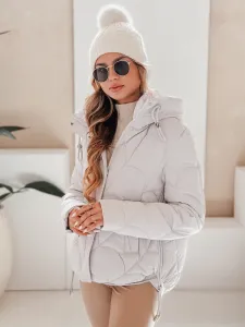 Dámska zimná bunda biela