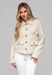 Edoti Women's jacket with padded collar OW-BLZB-0100 v1