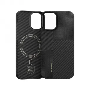 Benks Montage Magnetic Armor Air Kevlar obal PC Frame, iPhone 16, čierny