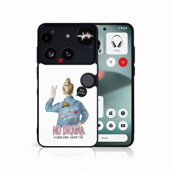 MY ART Ochranný kryt pre Nothing Phone (3) NO DRAMA (138)