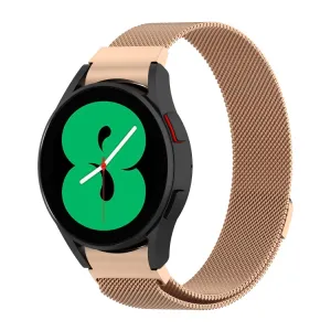 MILANESE Kovový remienok pre Samsung Galaxy Watch FE ružovozlatý