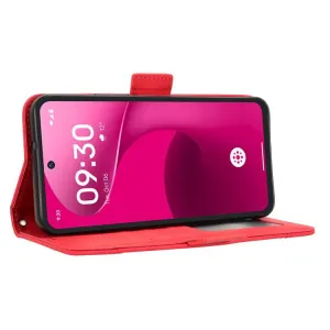 SLOT Peňaženkový obal pre T Phone 3 Pro červený
