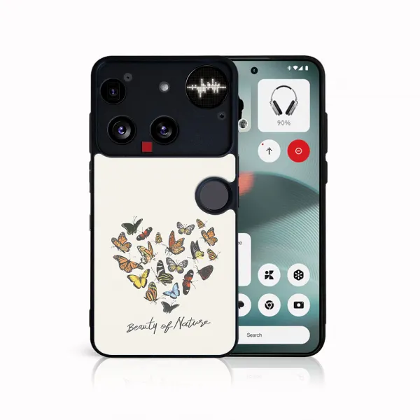 MY ART Ochranný kryt pre Nothing Phone (3) BUTTERFLIES (240)