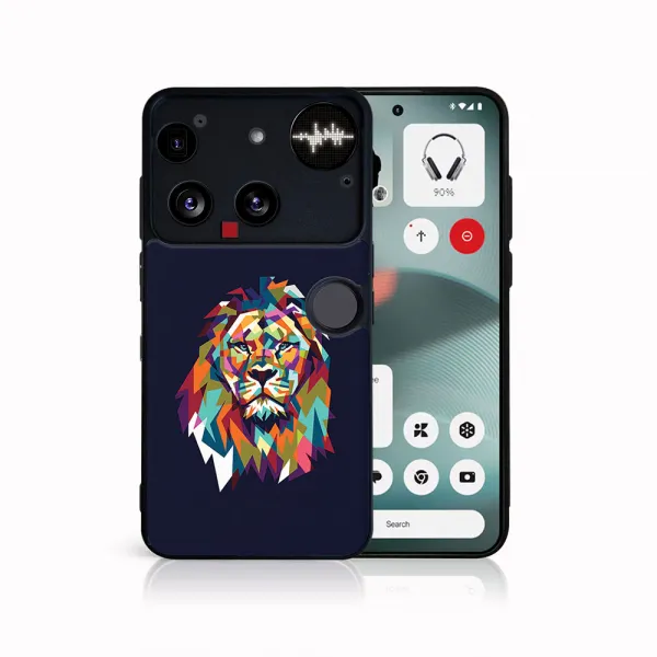 MY ART Ochranný kryt pre Nothing Phone (3) LION (246)
