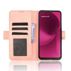 SLOT Peňaženkový obal pre T Phone 3 ružový