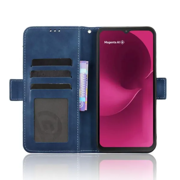 SLOT Peňaženkový obal pre T Phone 3 modrý