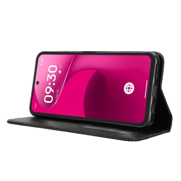 BUSINESS Peňaženkový kryt pre T Phone 3 Pro čierny
