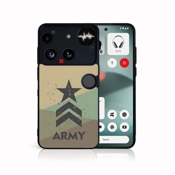 MY ART Ochranný kryt pre Nothing Phone (3) ARMY (236)