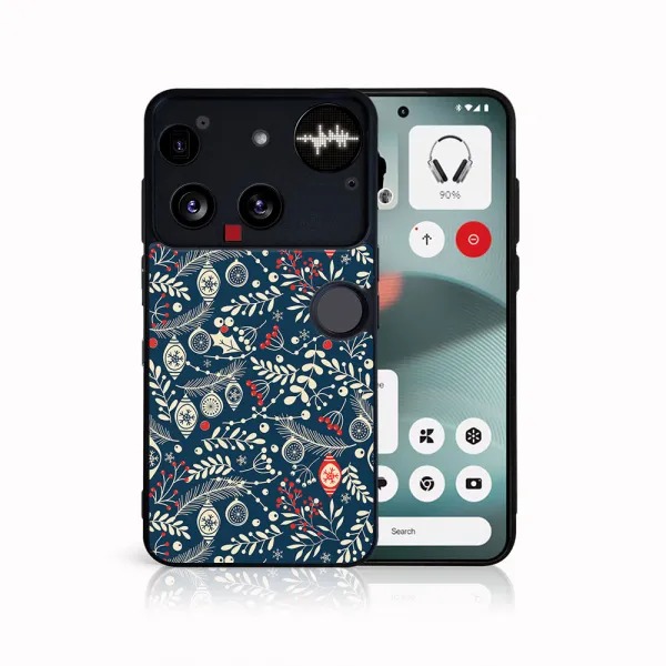 MY ART Kryt s vianočným dizajnom Nothing Phone (3) MISTLETOE (070)
