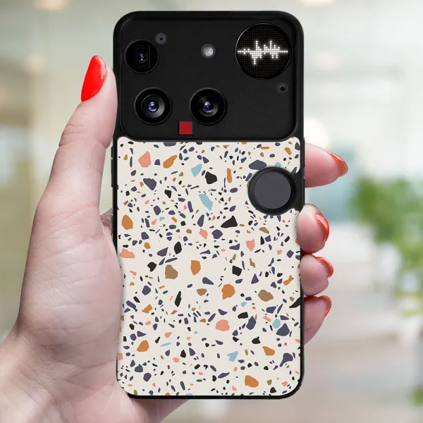 MY ART Ochranný kryt pre Nothing Phone (3) BEIGE TERRAZZO (162)