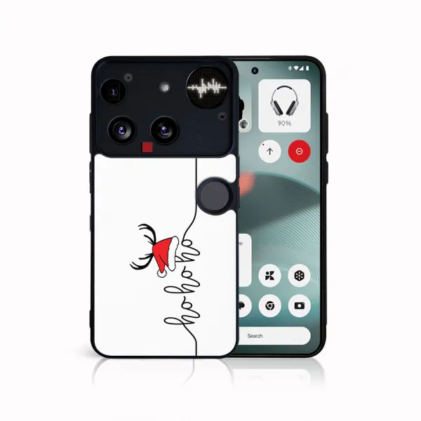 MY ART Kryt s vianočným dizajnom Nothing Phone (3) HOHOHO (073)