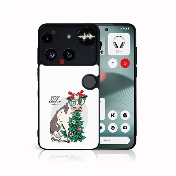 MY ART Kryt s vianočným dizajnom Nothing Phone (3) MERRY CHRISTMAS (074)