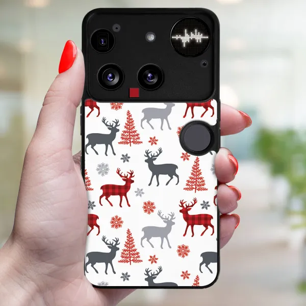 MY ART Kryt s vianočným dizajnom Nothing Phone (3) DEER (068)
