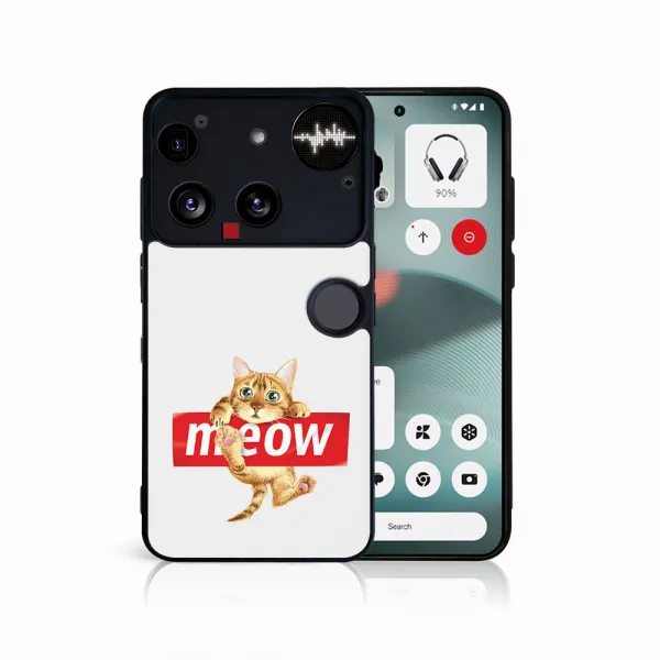 MY ART Ochranný kryt pre Nothing Phone (3) MEOW (183)