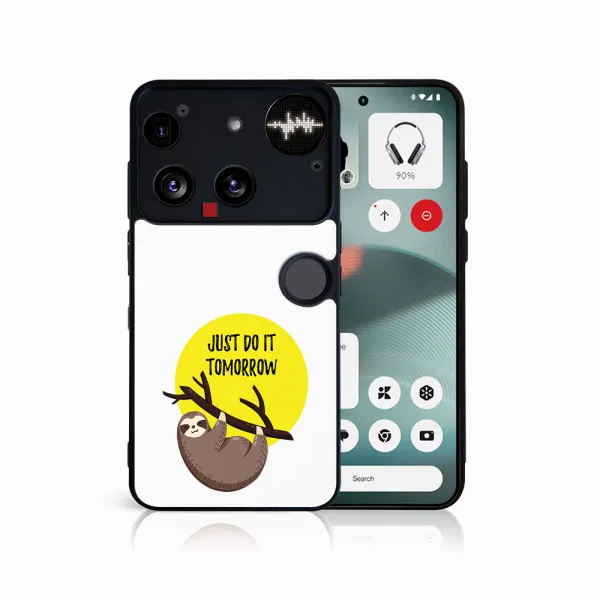MY ART Ochranný kryt pre Nothing Phone (3) SLOTH (188)