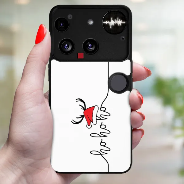 MY ART Kryt s vianočným dizajnom Nothing Phone (3) HOHOHO (073)