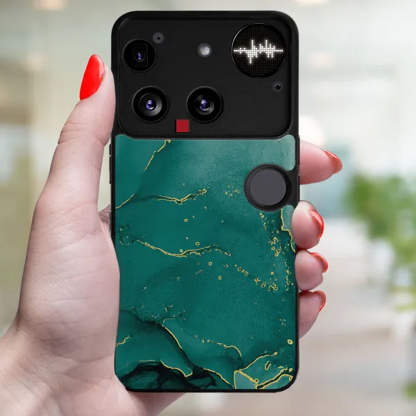 MY ART Ochranný kryt pre Nothing Phone (3) GREEN MARBLE (145)