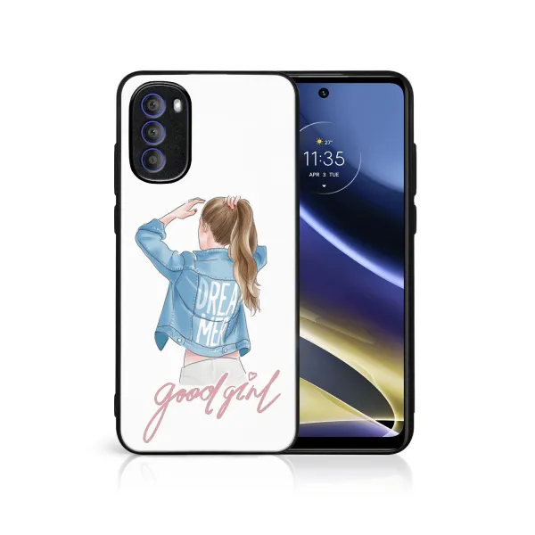 MY ART Ochranný kryt pre Motorola Moto G31 / G41 GOOD GIRL (130)