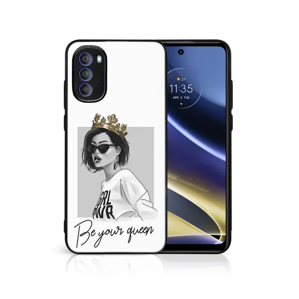 MY ART Ochranný kryt pre Motorola Moto G31 / G41 QUEEN (139)
