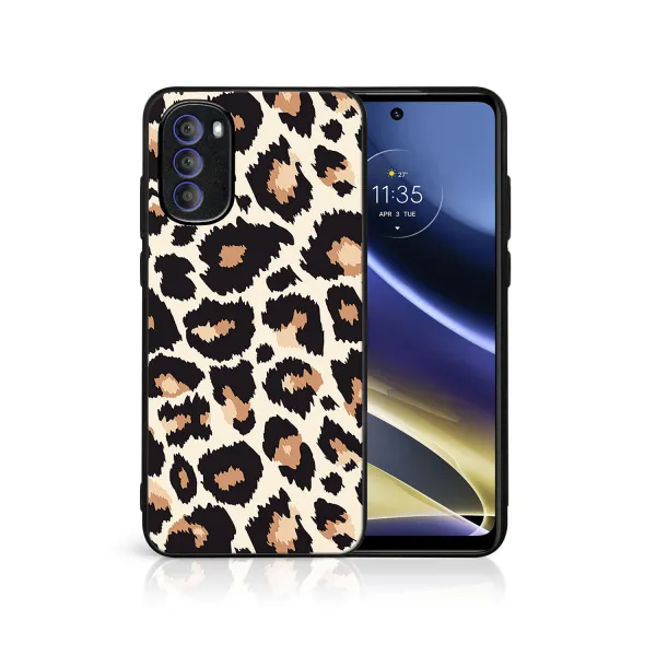 MY ART Ochranný kryt pre Motorola Moto G31 / G41 LEOPARD PRINT (238)