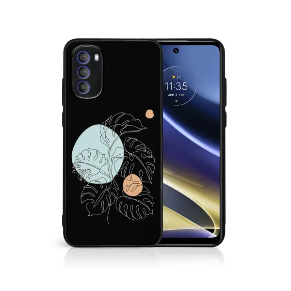 MY ART Ochranný kryt pre Motorola Moto G31 / G41 MONSTERA (194)