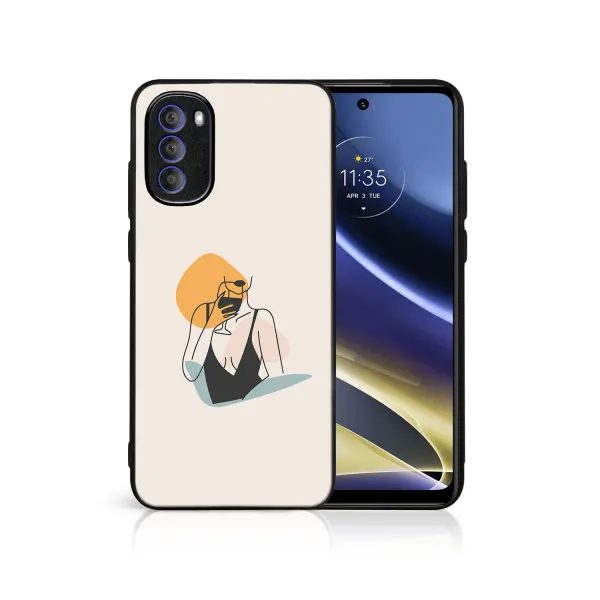 MY ART Ochranný kryt pre Motorola Moto G31 / G41 WOMAN (197)