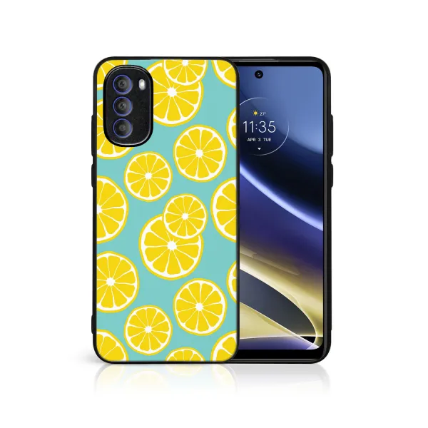MY ART Ochranný kryt pre Motorola Moto G31 / G41 LEMON (121)