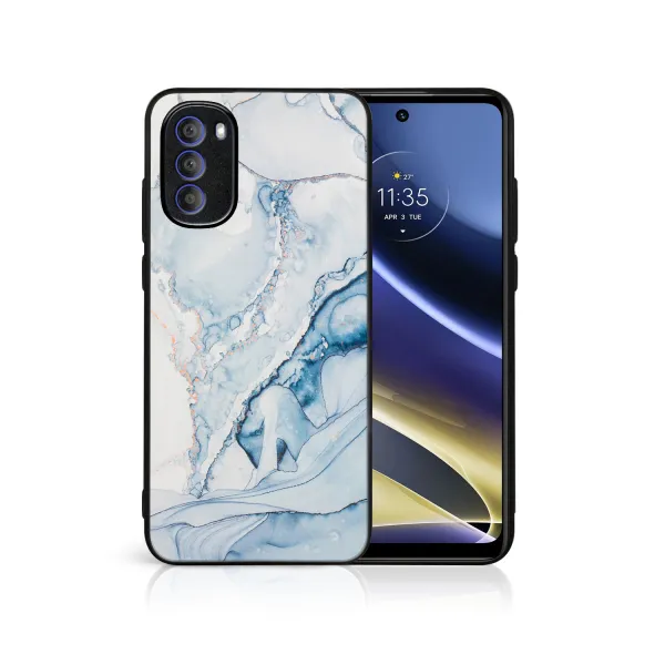 MY ART Ochranný kryt pre Motorola Moto G31 / G41 LIGHT BLUE (149)
