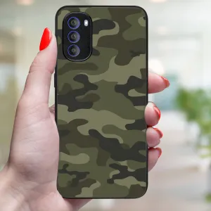 MY ART Ochranný kryt pre Motorola Moto G31 / G41 GREEN CAMO (235)