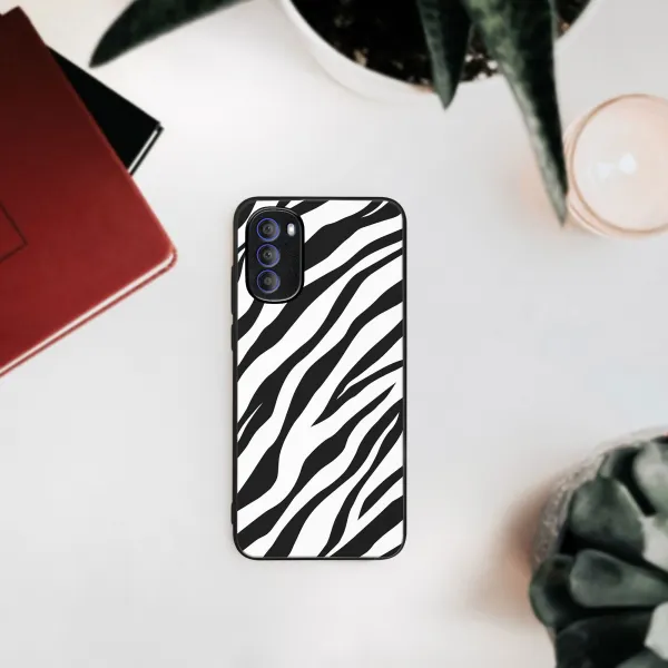 MY ART Ochranný kryt pre Motorola Moto G31 / G41 ZEBRA (237)