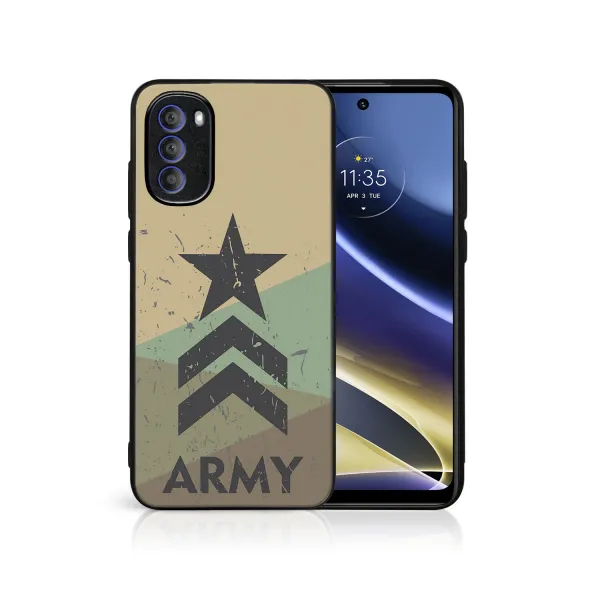 MY ART Ochranný kryt pre Motorola Moto G31 / G41 ARMY (236)