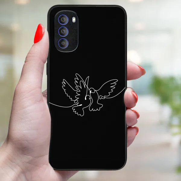 MY ART Ochranný kryt pre Motorola Moto G31 / G41 WHITE DOVE (195)