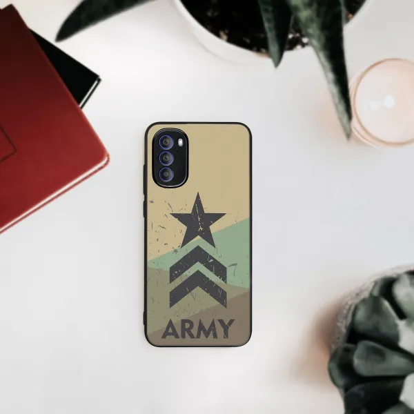 MY ART Ochranný kryt pre Motorola Moto G31 / G41 ARMY (236)