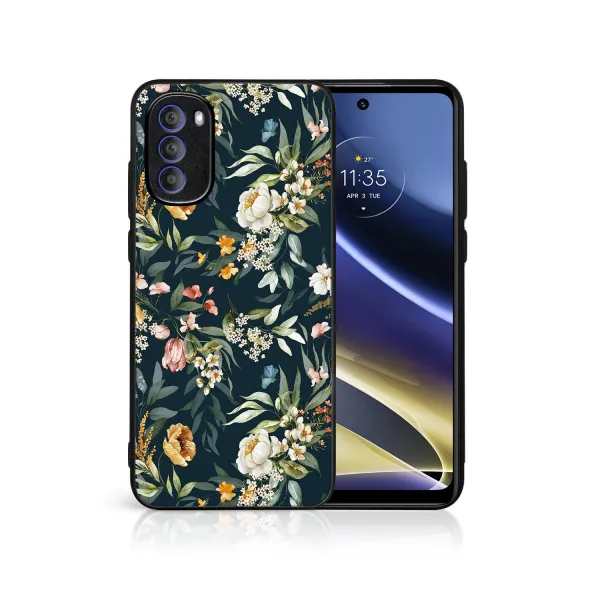 MY ART Ochranný kryt pre Motorola Moto G31 / G41 FLORAL (158)