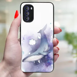MY ART Ochranný kryt pre Motorola Moto G31 / G41 WHALE (242)