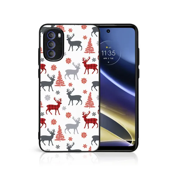 MY ART Ochranný kryt pre Motorola Moto G31 / G41 DEER (068)