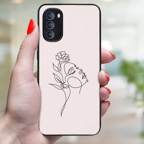 MY ART Ochranný kryt pre Motorola Moto G31 / G41 ROSE GIRL (198)