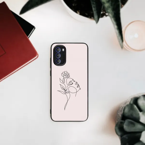 MY ART Ochranný kryt pre Motorola Moto G31 / G41 ROSE GIRL (198)